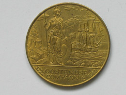Jolie Médaille OOSTENDSE COMPAGNIE 1722-1980 - 25 OOSTENDS FLORIJN  *** EN ACHAT IMMEDIAT *** - Professionali/Di Società