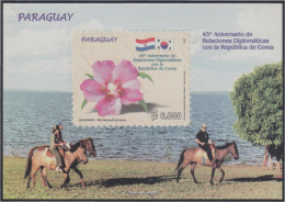 Paraguay HB 27 2007 45 Años De Relaciones Diplomáticas Con La República De Cor - Paraguay