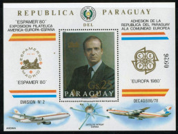 AST Paraguay HB 305  Conmememoración Del Sesquicentenario Del Correo De Urugua - Paraguay