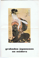 Grabados Japoneses En Madera. Folleto Exposición En Málaga 1971 - Malta