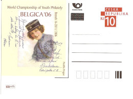 CDV A 139 Czech Republic Belgica 2006 - Postcards