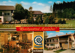 73046064 Eichstaett Oberbayern Waldgasthof Gelaender Gastraum Blumenberg - Eichstätt