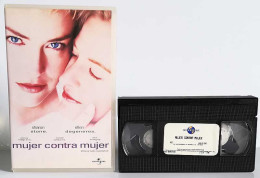 Mujer Contra Mujer. Sharon Stone. Ellen Degeneres. VHS - Otros & Sin Clasificación