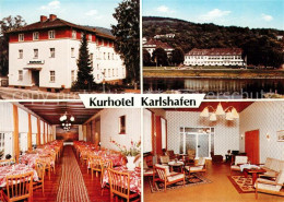 73045883 Bad Karlshafen Kurhotel Speisesaal Aufenthaltsraum Bad Karlshafen - Bad Karlshafen