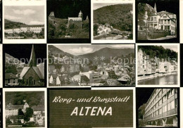 73045649 Altena Lenne Jugendherberge Burg Lennetal Kirche Krankenhaus Berufsschu - Altena