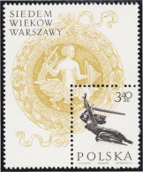 Polonia Poland HB 42 1965 7º Centenario De Varsovia MNH - Otros & Sin Clasificación