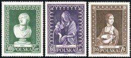 FAU2  Polonia Poland  Nº 878/80   1956   MNH - Autres & Non Classés