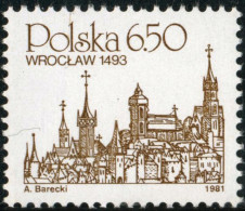 VAR2 Polonia Poland  Nº 2554  1981  MNH - Altri & Non Classificati