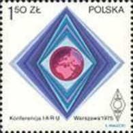 VAR2/S Polonia Poland  Nº 2207   1975  Conferencia Inter. De Radio-aficionados - Andere & Zonder Classificatie