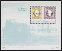 Madeira HB 1 1980 Evocación De La Primera Emisión De Sellos Postales De Madeir - Autres & Non Classés