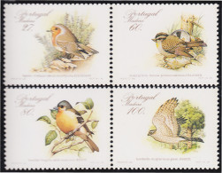 Portugal Madeira 125/28 1988 Fauna Regional Pájaros Birds MNH - Sonstige & Ohne Zuordnung