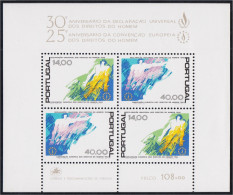 Portugal HB 24 1978 30 Aniversario De La Declaración Universal De MNH - Other & Unclassified