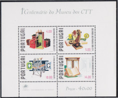 Portugal HB 25 1978 Centenario De Los Museos Postales Y De Telecomunicaciones  - Altri & Non Classificati
