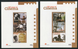 CIN/S Portugal  HB 121/22 1996 Cent. Del Cine 2 Hojitas Bloque 3 Val. Cada Una - Other & Unclassified