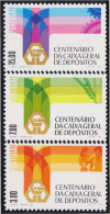 Portugal 1312/14 1976 Centenario De La Caja General De Depósitos MNH - Altri & Non Classificati