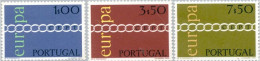 Portugal - 1107/09 - 1971 Europa Lujo - Altri & Non Classificati