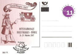CDV A 150 Czech Republic Sindelfingen Stamp Exhibition 2007 POST COACH - Cartes Postales