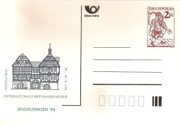 CDV A 5 Czech Republic Sindelfingen 1994 POOR SCAN, THE CARD IS PERFECT! - Postcards