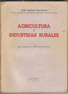 Agricultura E Industrias Rurales - José Taboas Salvador - Ciencias, Manuales, Oficios