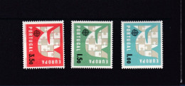 3 Timbres  Neufs **  Portugal  Europa CEPT  Année 1963 - 1963