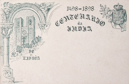 1898 India Portuguesa Inteiro Postal / Postal Stationary Caminho Marítímo Para A India 1 Tanga - India Portoghese