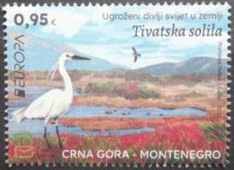 Montenegro     Europa Cept   Gefährdete Nationale Tierwelt   2021    ** - 2021