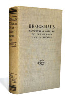 Diccionario Popular De Las Ciencias Y De La Técnica - Brockhaus - Woordenboeken,encyclopedieën