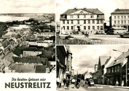73044128 Neustrelitz Ortsansicht Marktplatz Strelitzer Strasse Neustrelitz - Neustrelitz