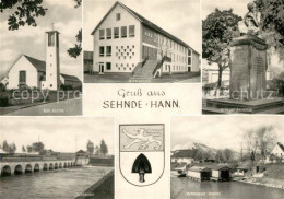 73043678 Sehnde Kath Kirche Mittelschule Kriegerdenkmal Schleuse Mittelland Kana - Sehnde