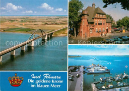 73043126 Insel Fehmarn Goldene Krone Im Blauen Meer Fehmarnsundbruecke Hafen Fli - Fehmarn