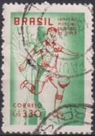 1959 Brasilien ° Mi:BR 952, Sn:BR 887, Yt:BR 670, FIFA World Cup 1958 - Sweden - Gebraucht