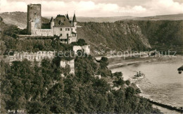 73042609 St Goarshausen Burg Katz  St Goarshausen - Loreley