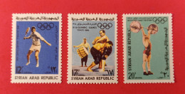 1964 Syria - Serie MNH - Summer 1964: Tokyo