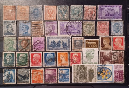 Italia 1863 - 1967 Lotto 40 Valori Usati - Collections