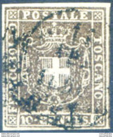 Toscana. Governo Provvisorio 10 C. 1860. Usato. - Non Classificati