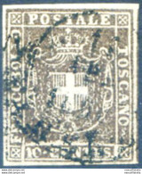 Toscana. Governo Provvisorio 10 C. 1860. Usato. - Unclassified