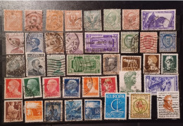 Italia 1863 - 1967 Lotto 40 Valori Usati - Collections