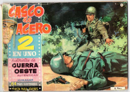 Casco De Acero 2 En Uno Nº 4. Historietas De Guerra Y Oeste - Sonstige & Ohne Zuordnung