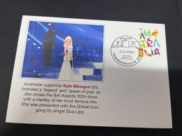 5-3-2024 (2 Y 12)  Kylie Minogue Receive The Global Icon Gong At The 2024 Brit Music Awards - Sänger