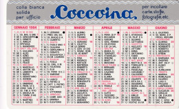 Calendarietto - Coccoina - Zenith - Voghera - Anno 1984 - Small : 1981-90