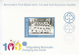 2010 Bermuda Girlguiding Scouting Souvenir Sheet  MNH - Bermuda