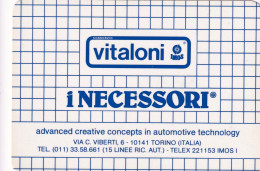 Calendarietto - Consorzio Vitaloni - Imos - Torino - Anno 1985 - Petit Format : 1981-90