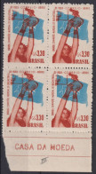 1959 Brasilien AEREO ** Mi:BR 955, Sn:BR C89, Yt:BR PA77, Brazil, World Champion Basketball - Unused Stamps