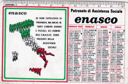 Calendarietto - Enasco - Patronato Di Assistenza Sociale - Anno 1984 - Petit Format : 1981-90