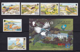 172 MAN (ile De) 1994 - Y&T 606/11 BF 22 - Oiseau - Neuf ** (MNH) Sans Charniere - Man (Ile De)