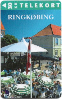 Denmark - Tele Danmark (Magnetic) - Ringkoebing - Landbobank - TDR005D - 05.1996, 300ex, Used - Dinamarca
