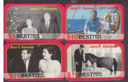 USA PRESIDENT JOHN F. KENNEDY SET OF 24 PHONE CARDS - Characters