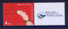 2006 - Afinsa Nº 3387A. Águas De Portugal - Selo Corporativo. Novo Sem Charneira. Em Boas Condições. - Unused Stamps