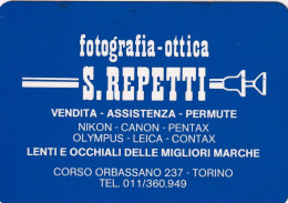 Calendarietto - Fotografia - Ottica - S.repetti - Torino - Anno 1985 - Petit Format : 1981-90