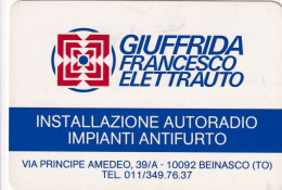 Calendarietto - Giufrida Francesco - Elettrauto - Beinasco - Torino - Anno 1985 - Petit Format : 1981-90